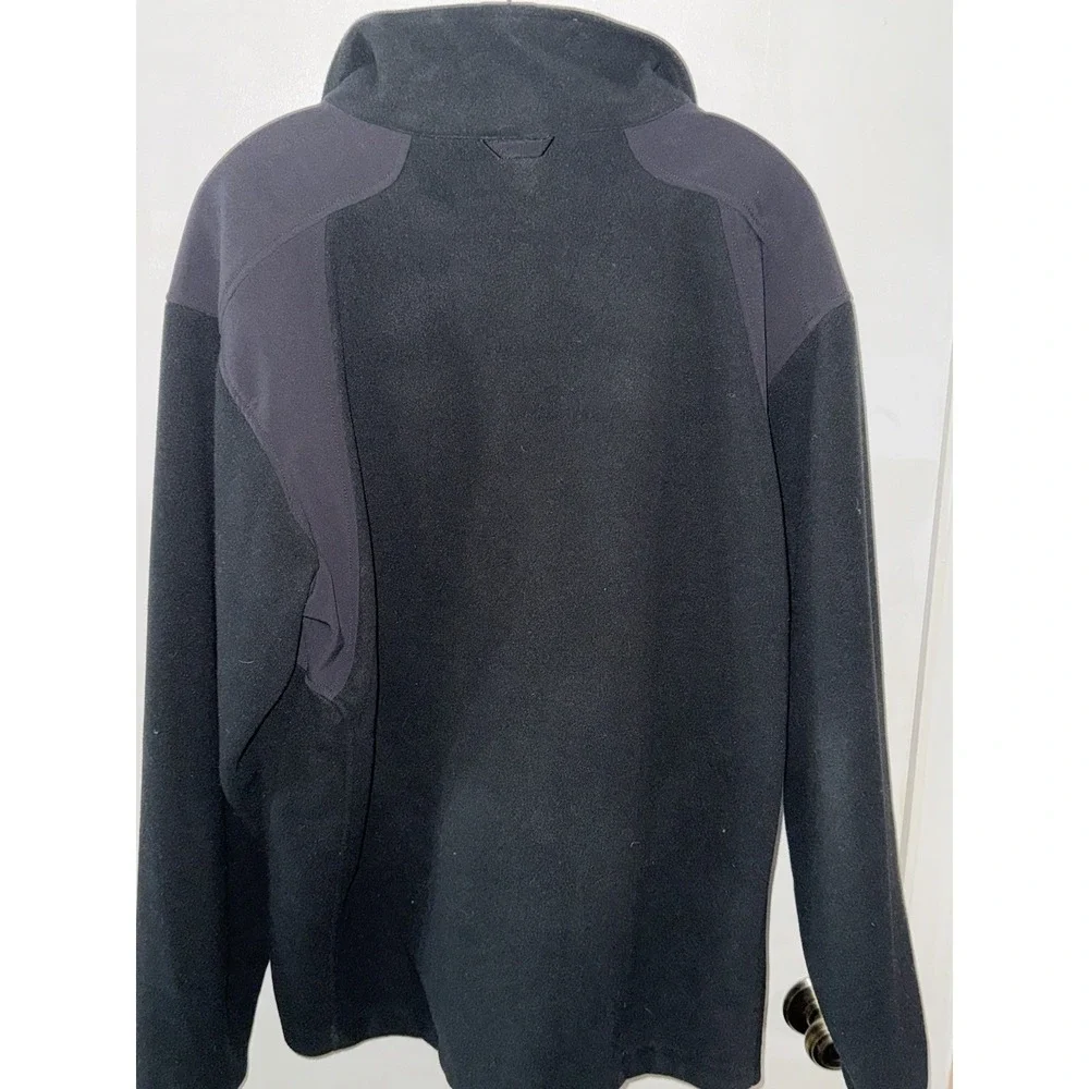 The North Face Black Fleece Soft Shell Full‎ Zip Jacket Men Size Large